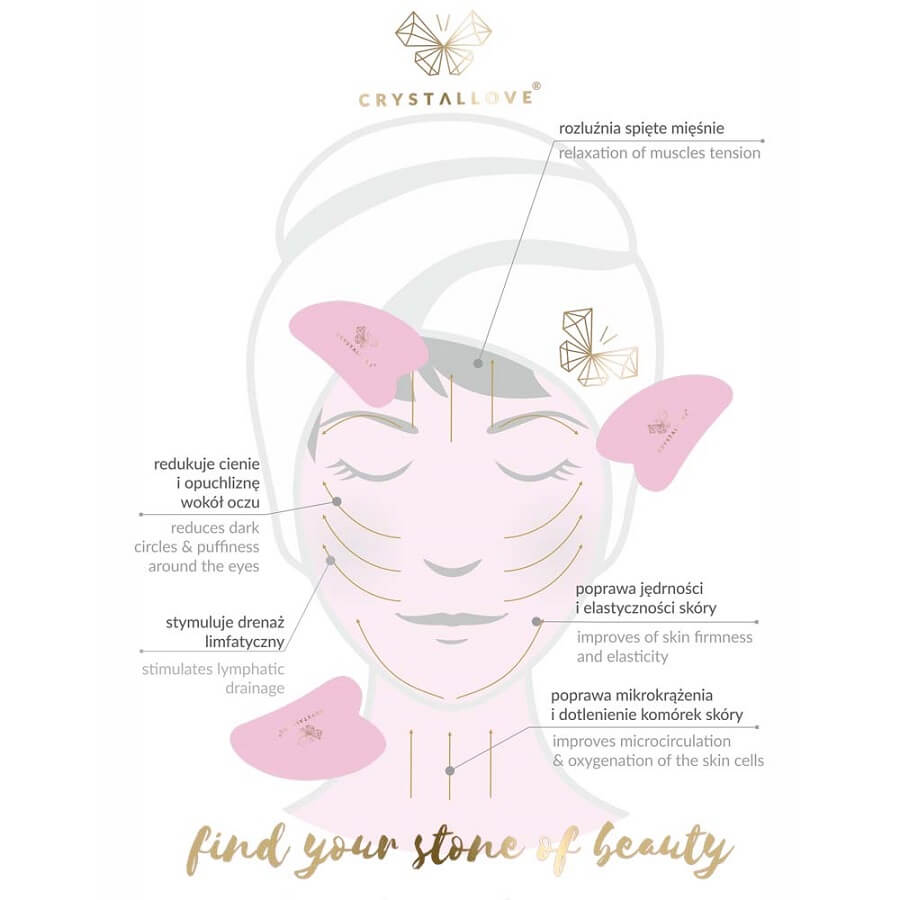 Clear Quartz Gua Sha