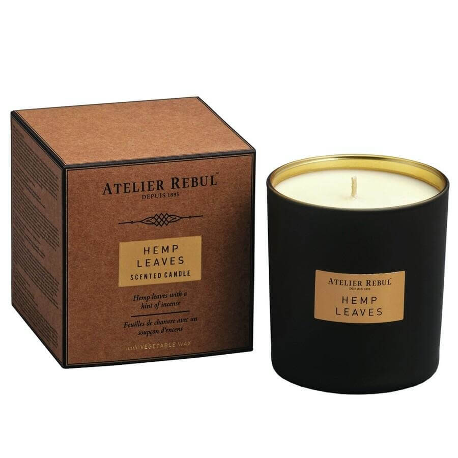 Hemp Leaves Scented Candle