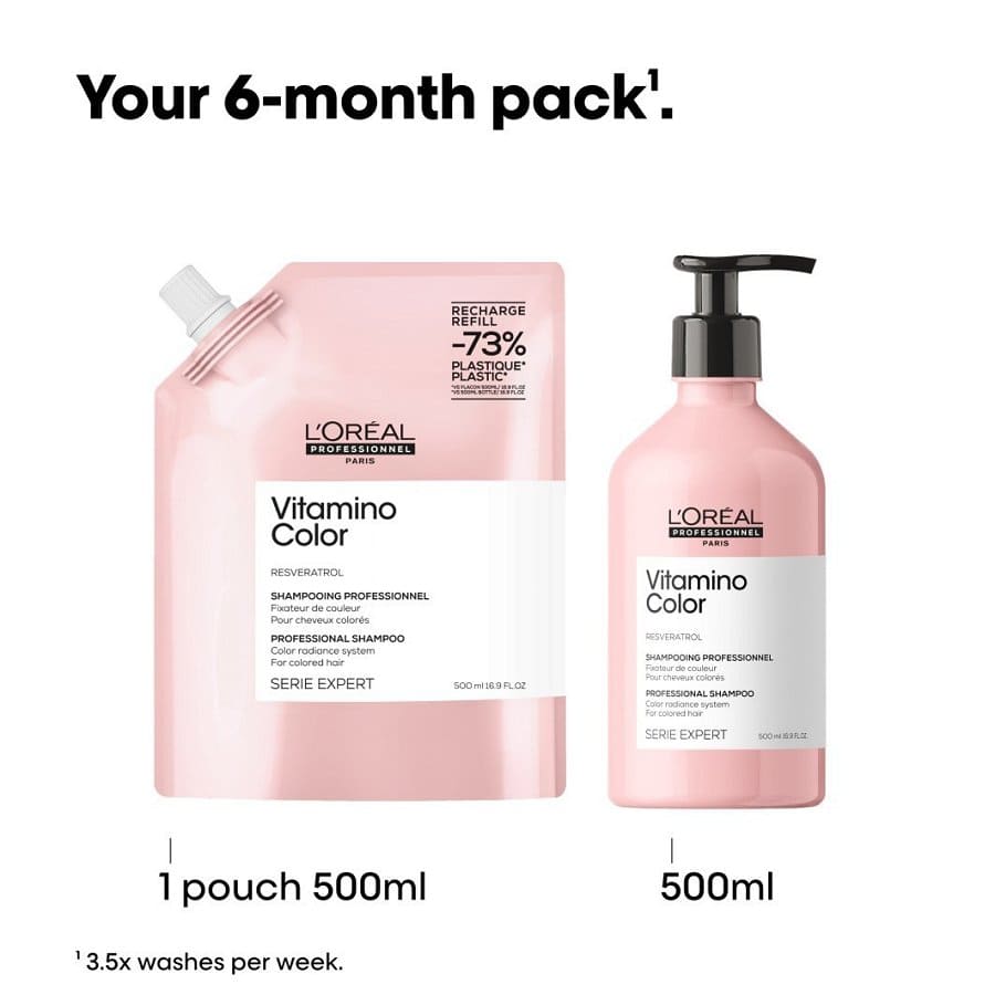 Vitamino Color Professional Shampoo Color Radiance System Refill