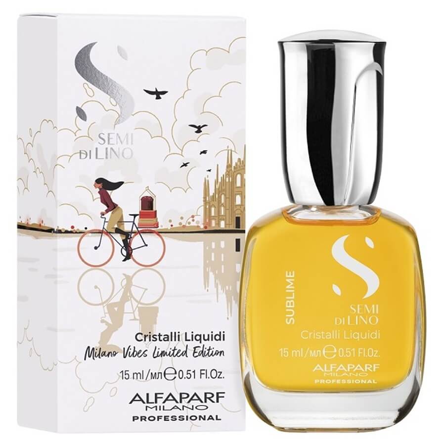 Semi di Lino Cristalli Liquidi White