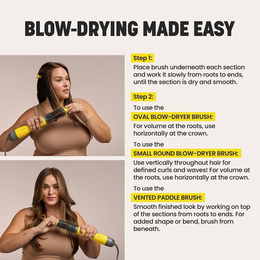 Triple Shot Dryer Brush