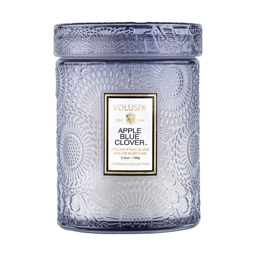 Apple Blue Small Jar Candle