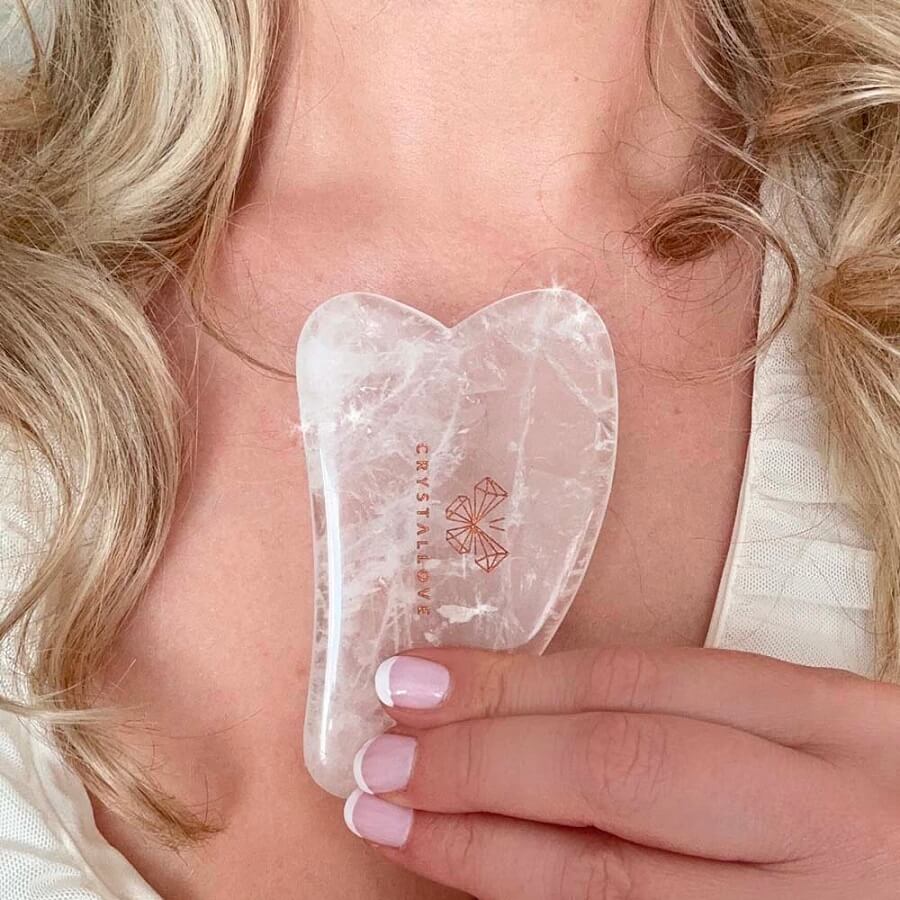 Clear Quartz Gua Sha