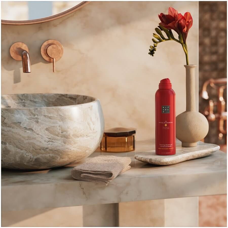 The Ritual of Ayurveda Foaming Shower Gel