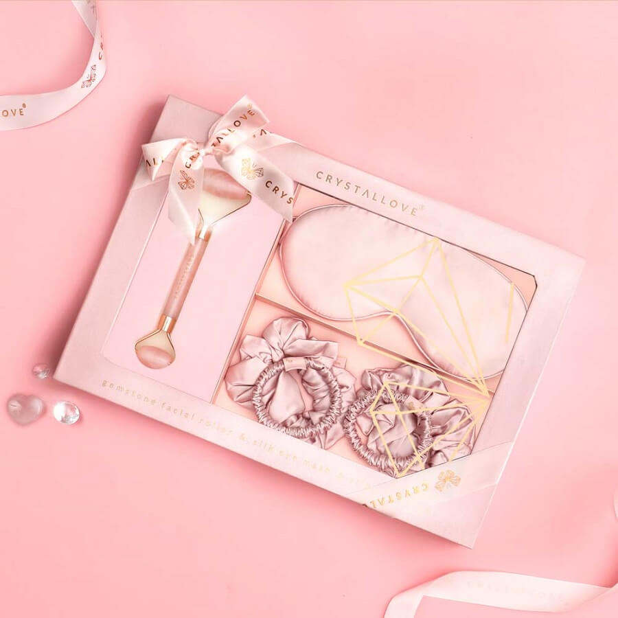 Rose Quartz Home Spa Set
