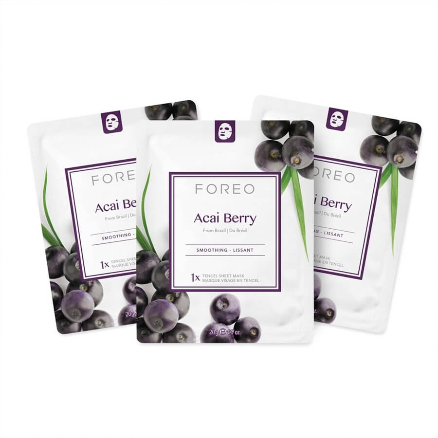 Farm To Face Sheet Masks Acai Berry