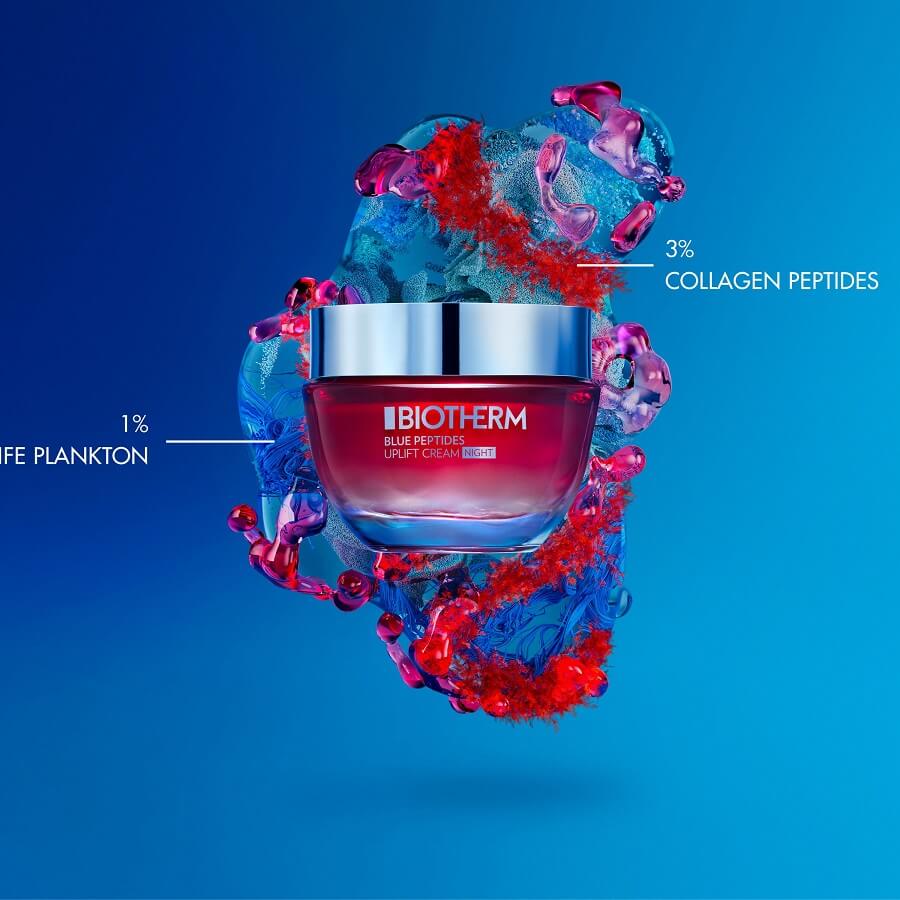 Blue Peptides Uplift Night Cream