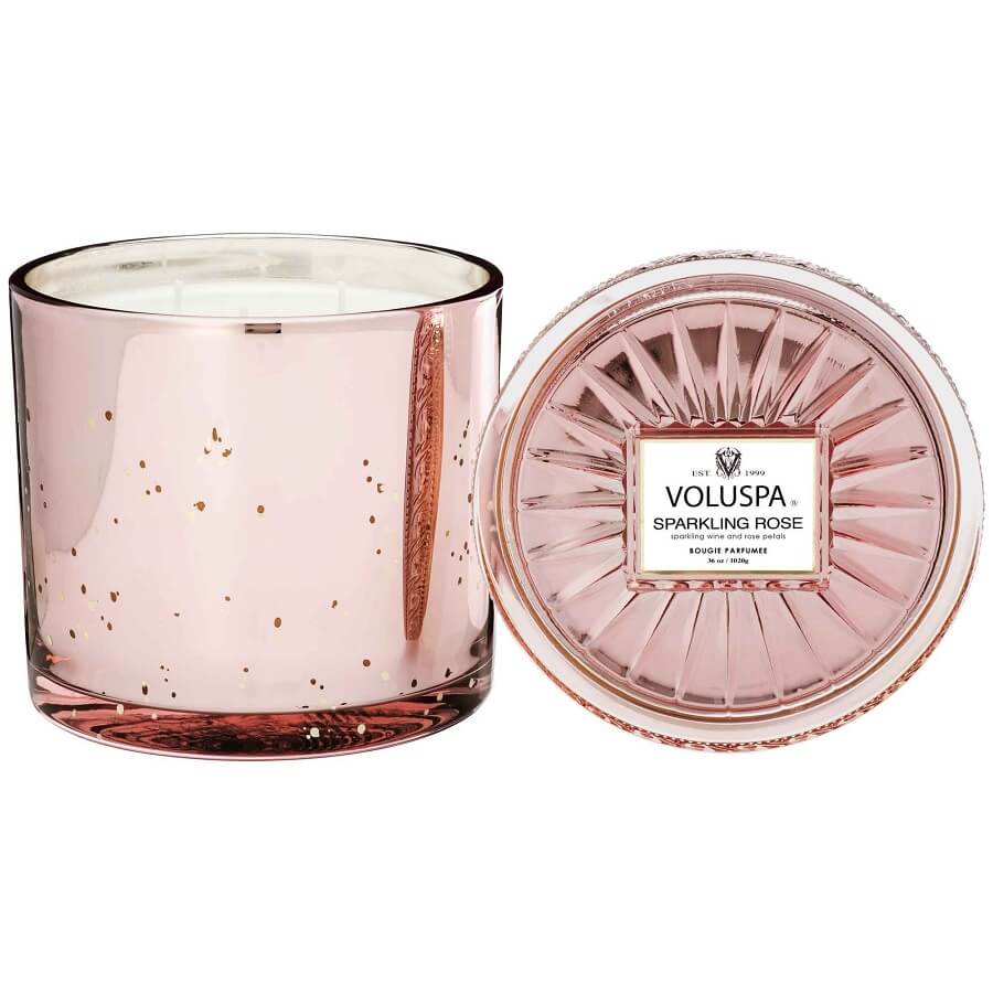 Sparkling Rose Grande Maison Candle