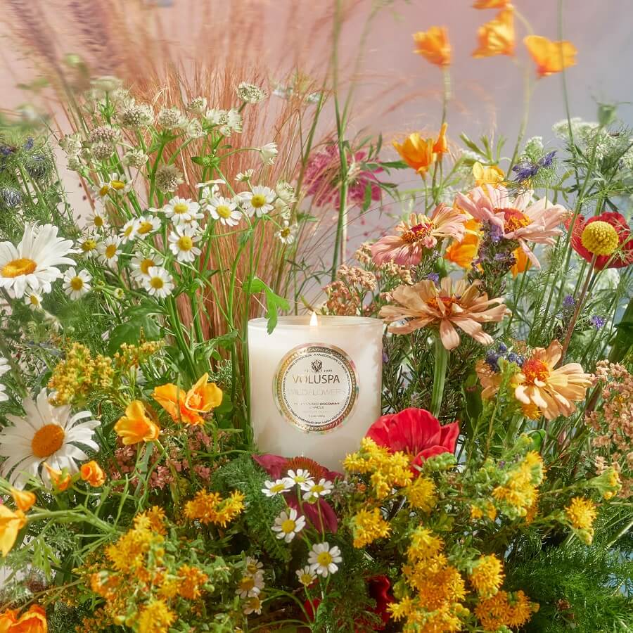 Wildflowers Classic Candle