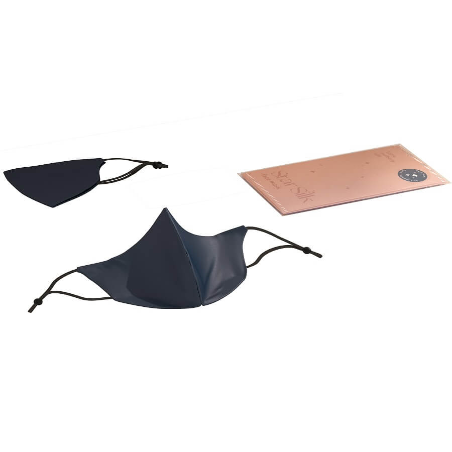 Svilena Maska Za Obraz Midnight Blue