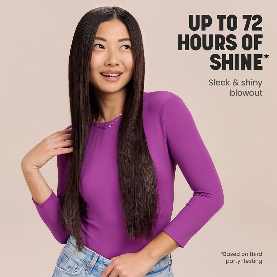 Liquid Glass High-Gloss Smoothing Blowout Cream