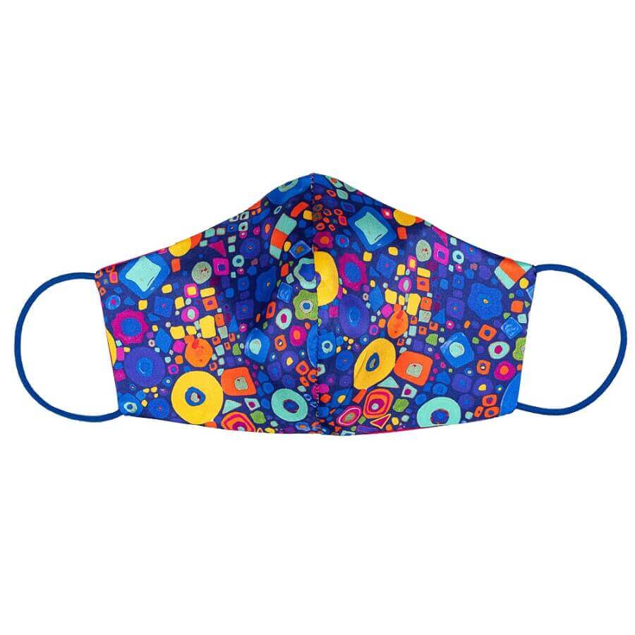 Silk Mask Flying Colours Blue