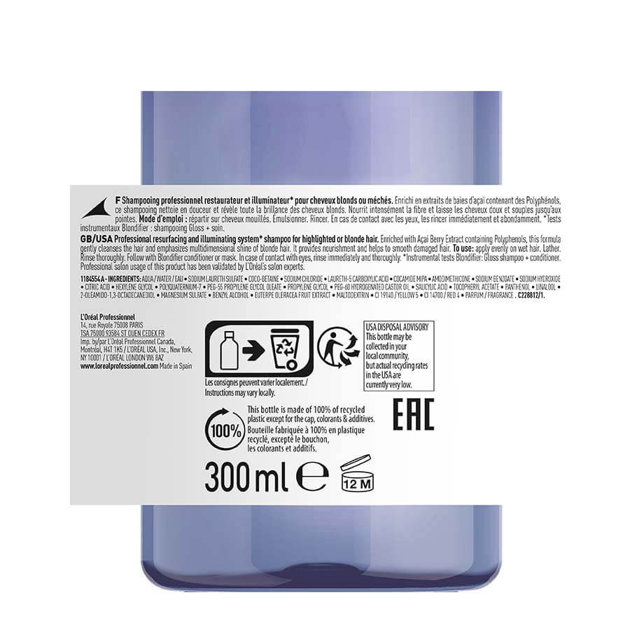 Professional Shampoo For Highlighted Or Blonde Hair