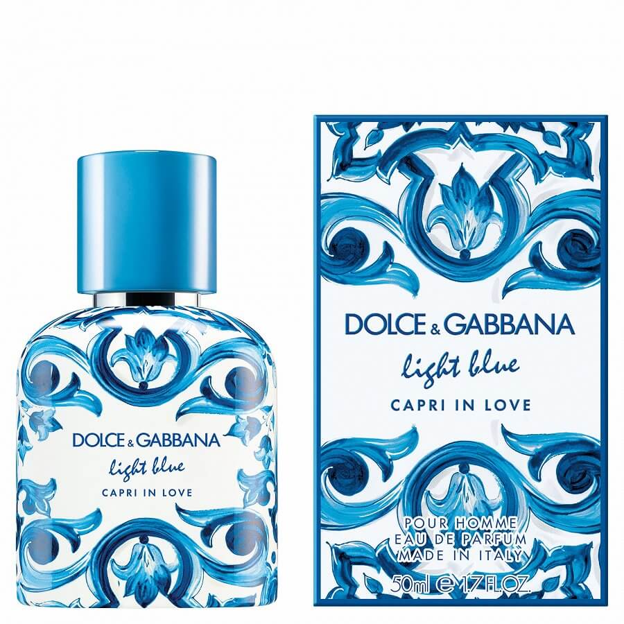 D&G Light Blue Pour Homme Capri In Love Eau de Parfum