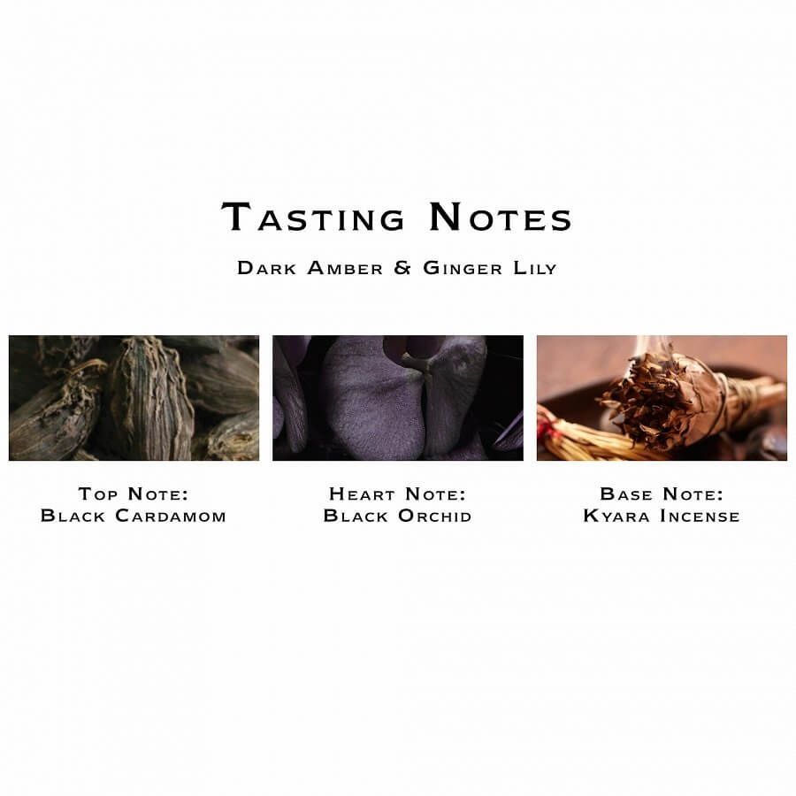 Dark Amber & Ginger Lily Cologne Intense