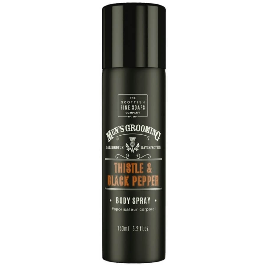 Men's Grooming Thisle & Black Pepper Body Spray
