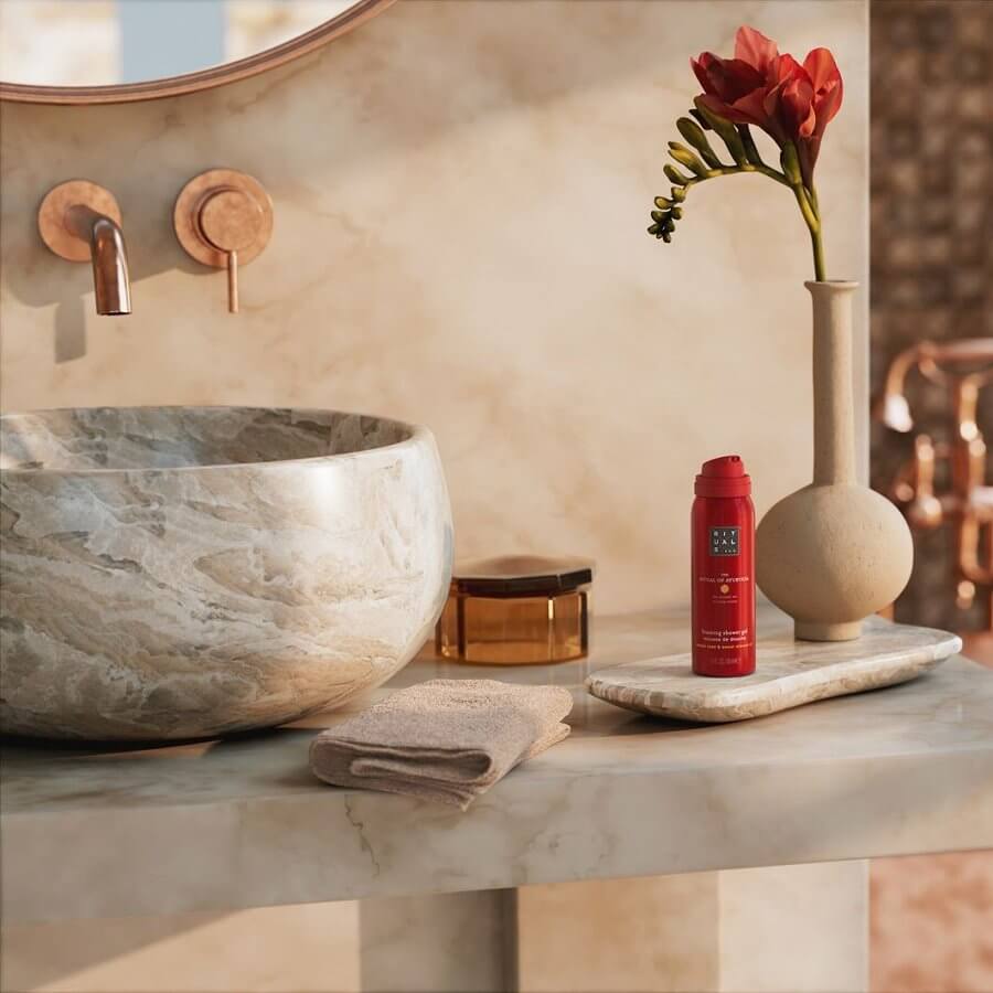 The Ritual of Ayurveda Foaming Shower Gel