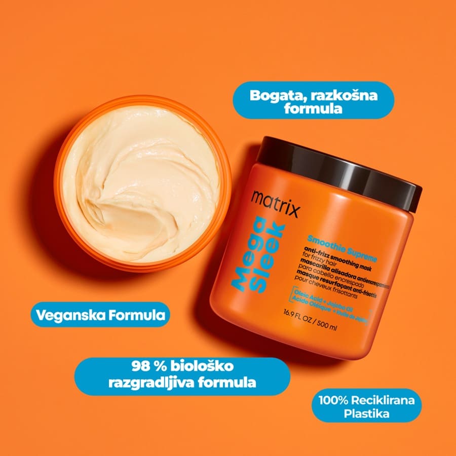 Mega Sleek Smoothie Supreme Smoothing Hair Mask