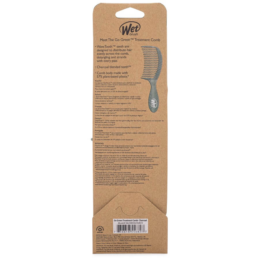 Go Green Treatment Comb Charcoal Blended