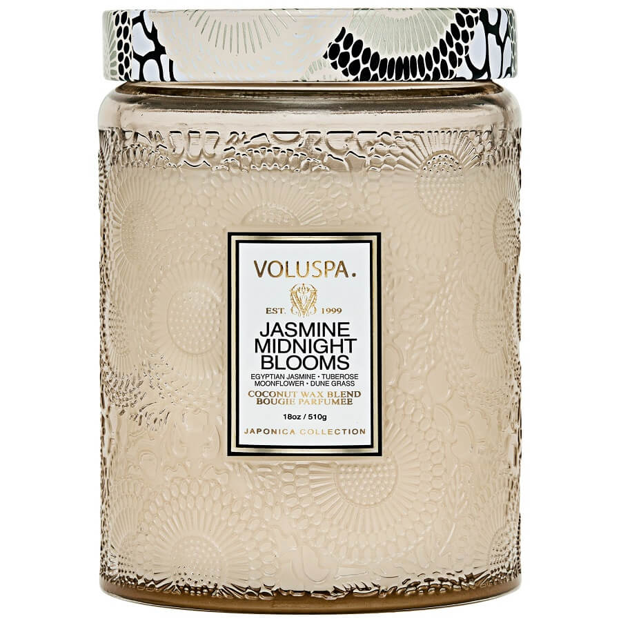 Jasmine Midnight Blooms Large Candle