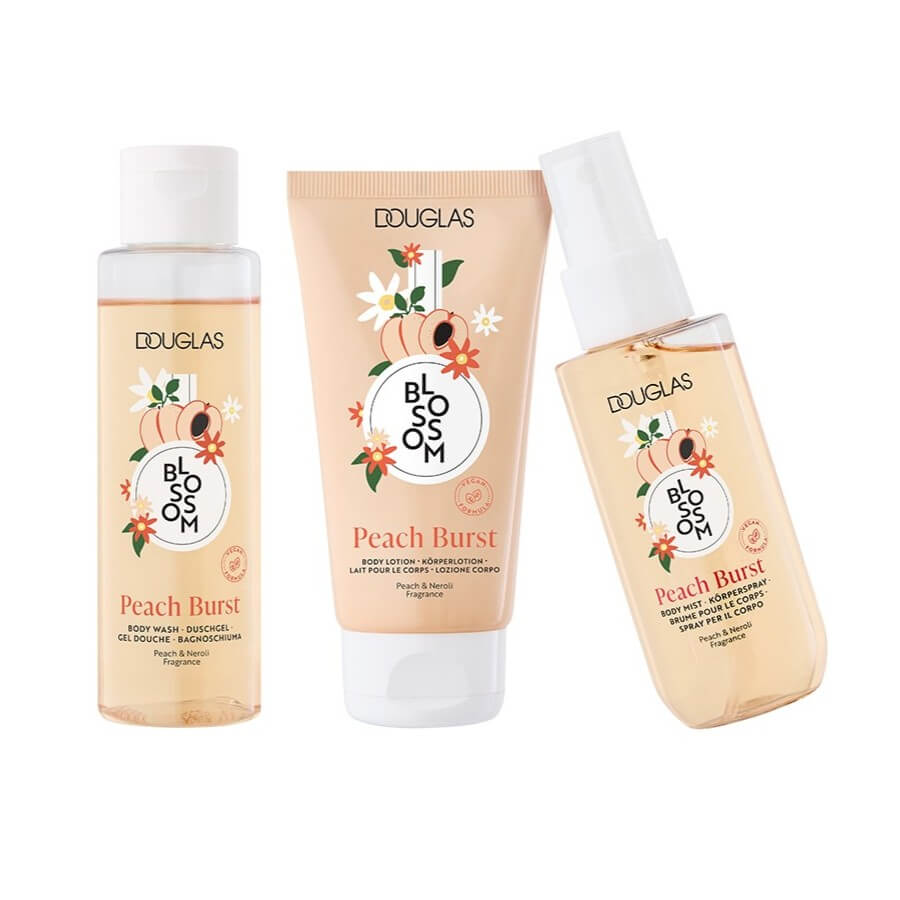 Peach Burst Travel Set