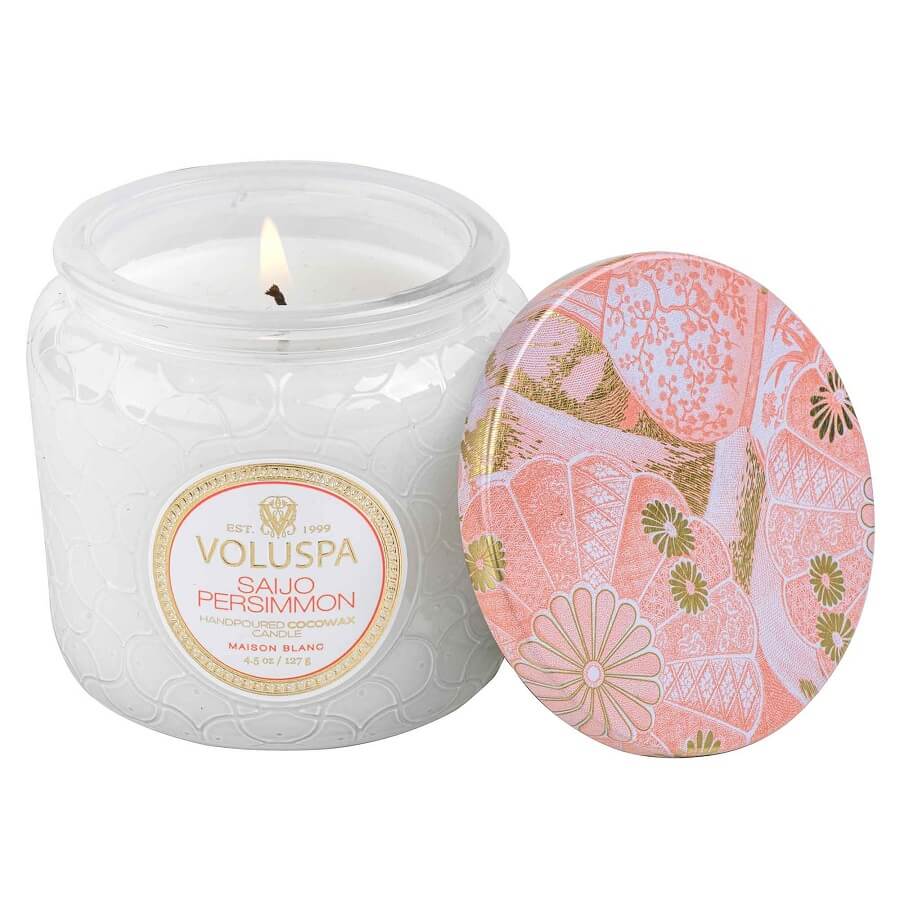 Saijo Persimmon Petite Jar Candle