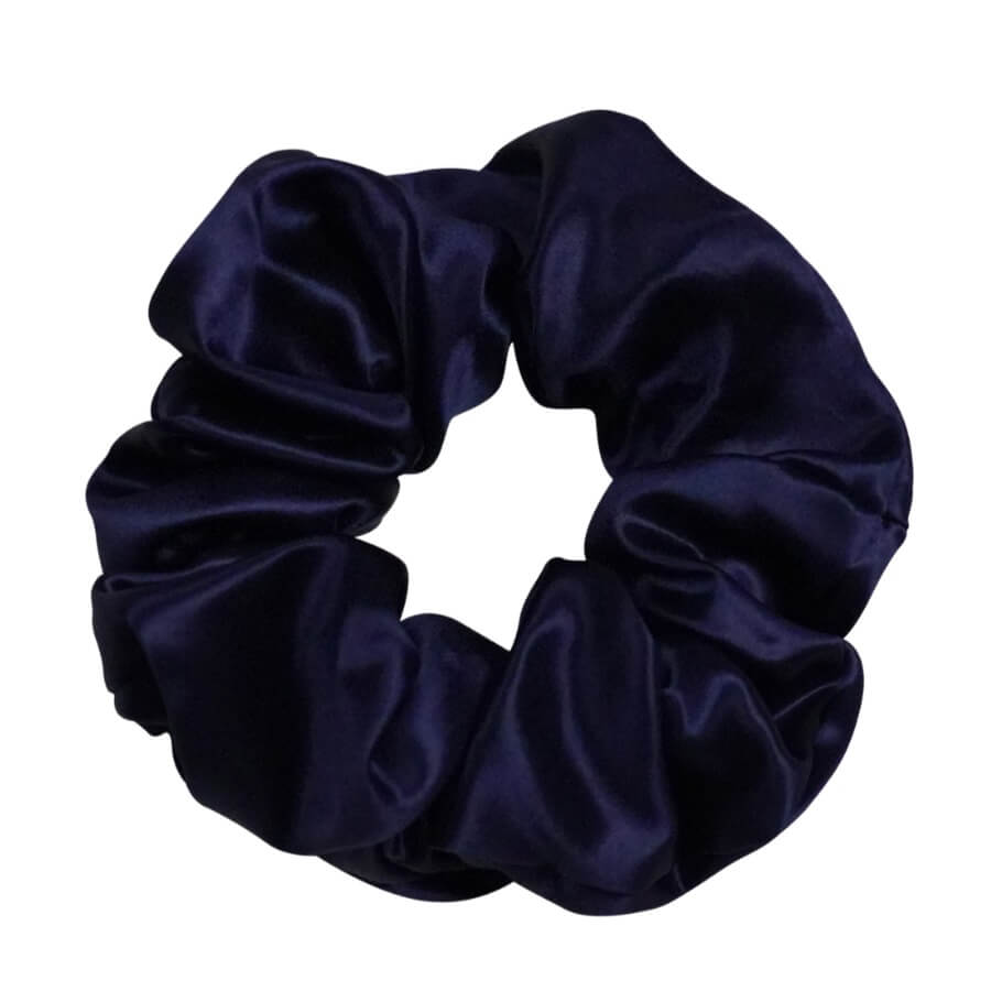 Silk Hairband Large Midnight Blue