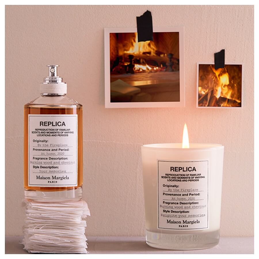 By The Fireplace Candle