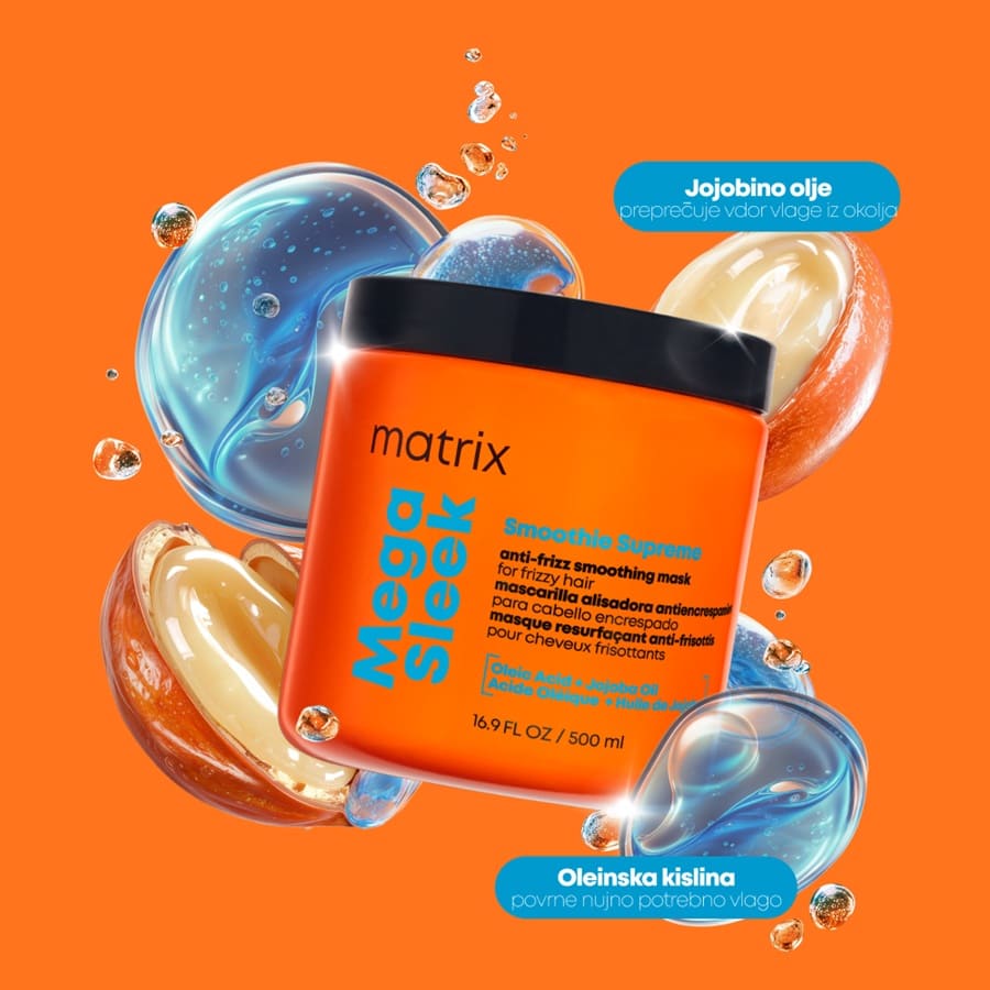 Mega Sleek Smoothie Supreme Smoothing Hair Mask