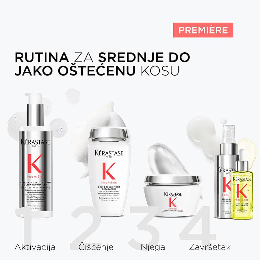 Première Bain Décalcifiant Réparateur Shampoo