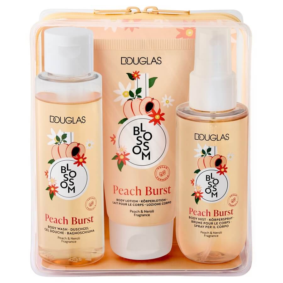 Peach Burst Travel Set