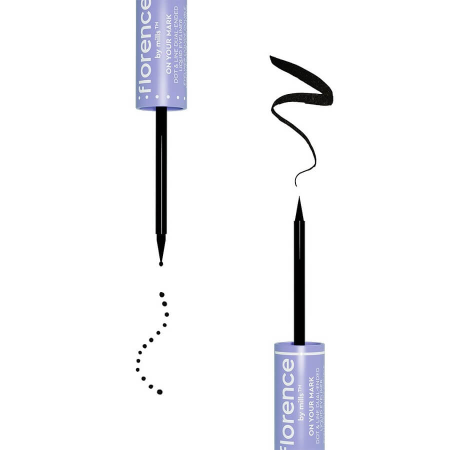 On Your Mark Dual Sided Liquid Eyeliner Black