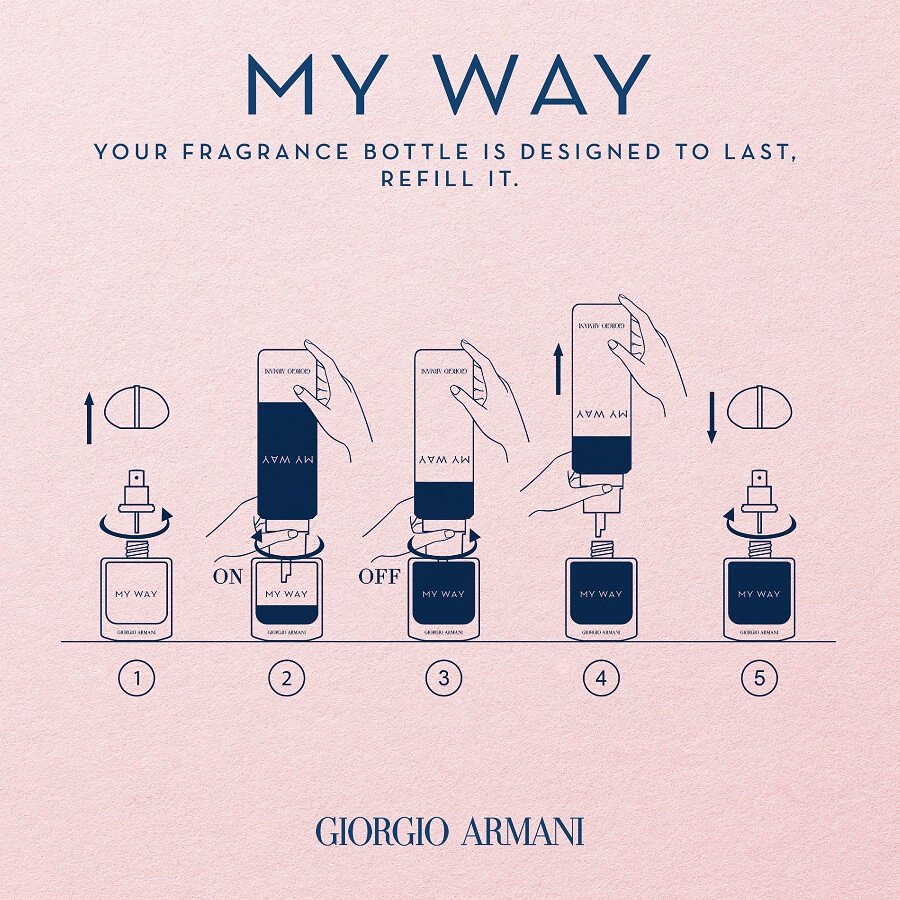 My Way Eau de Parfum Refill