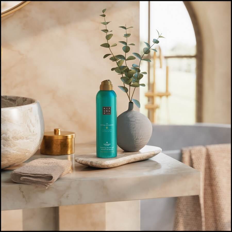 The Ritual of Karma Foaming Shower Gel