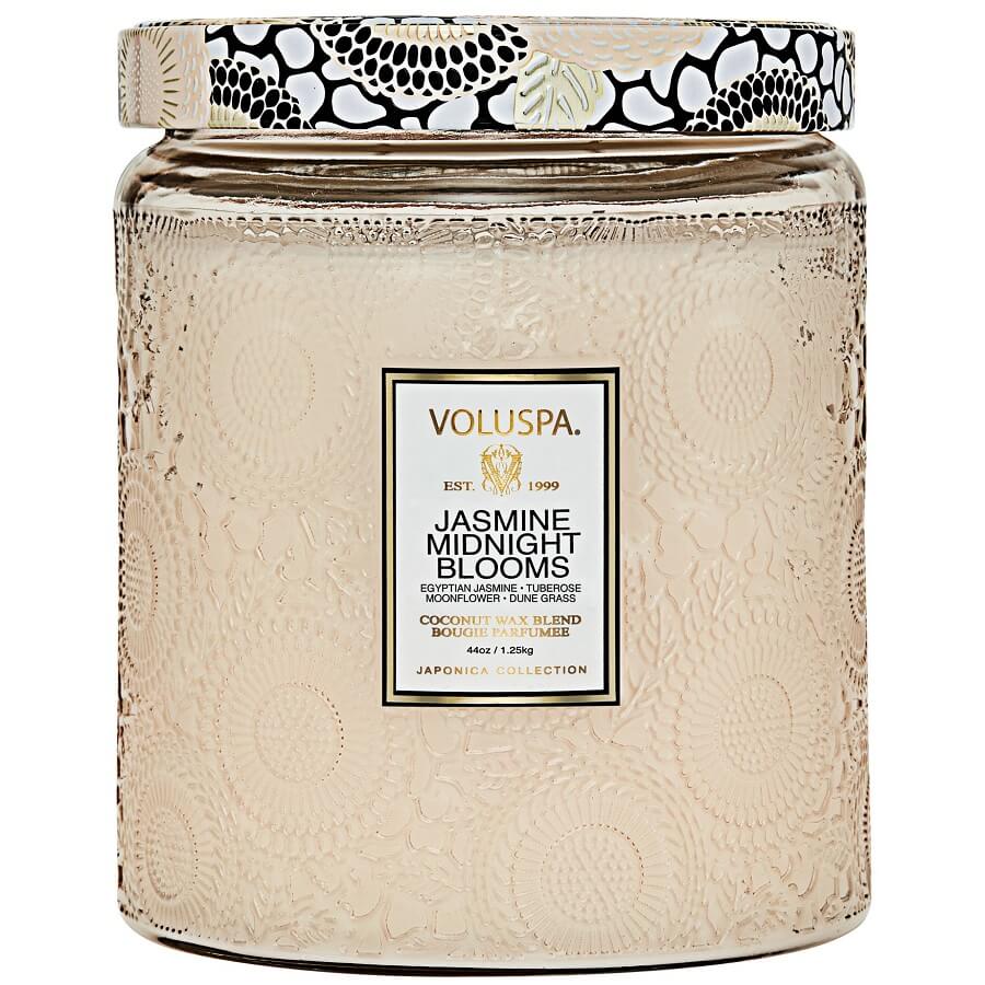 Jasmine Midnight Blooms Luxe Jar Candle