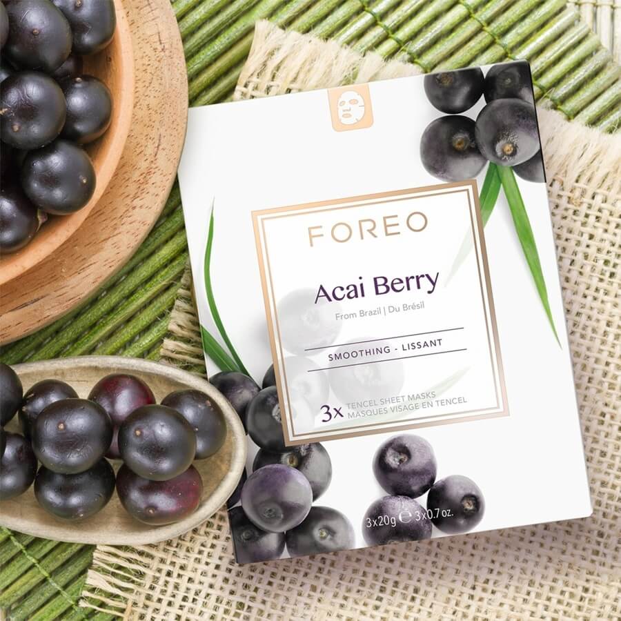 Farm To Face Sheet Masks Acai Berry