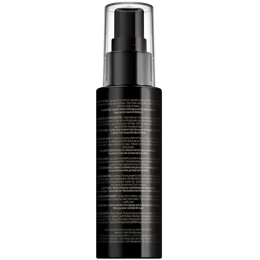 FAQ Silicone Cleaning Spray