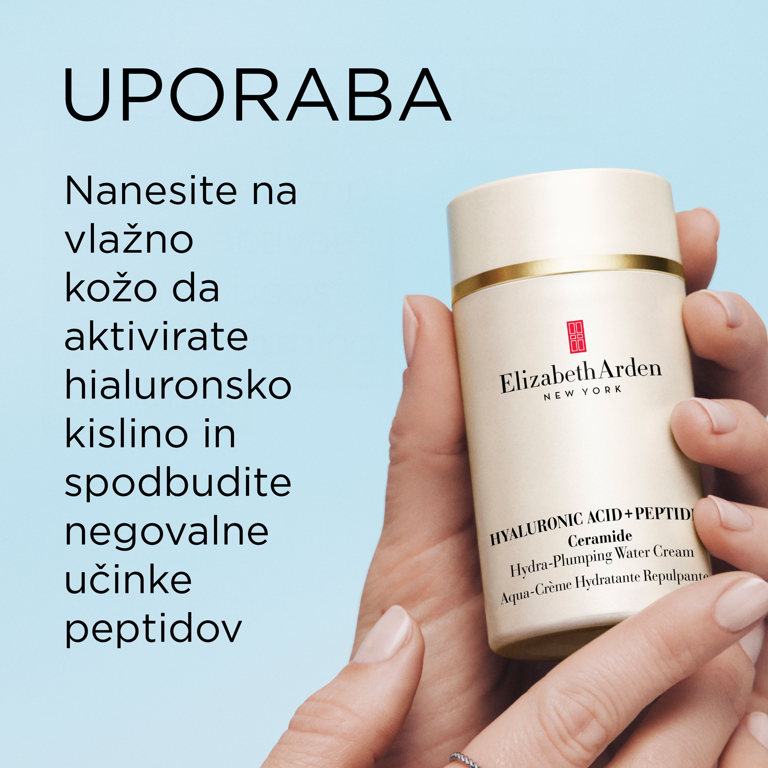 Hyaluronic Acid + Peptides Hydra Plumping Water Cream