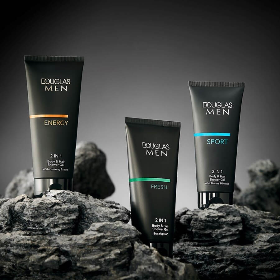 Men 2 in 1 Body & Hair Shower Gel