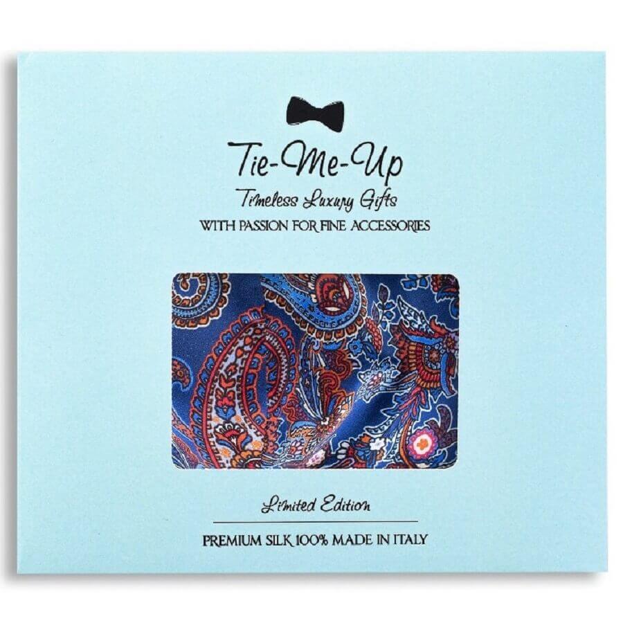 Silk Mask London Paisley Bordo Man