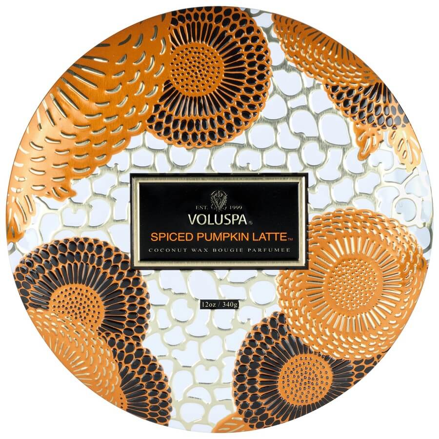 Spiced Pumpkin 3 Wick Tin Candle