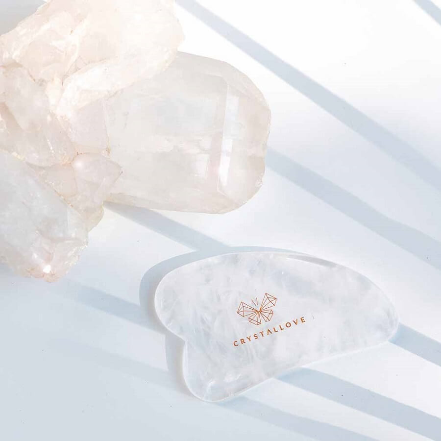 Clear Quartz Gua Sha