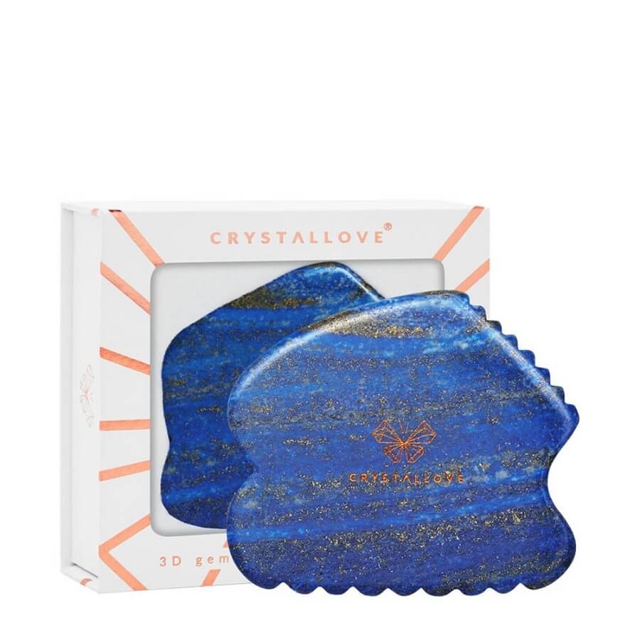 Crystallove - Lapis Lazuli Contour Gua Sha - 