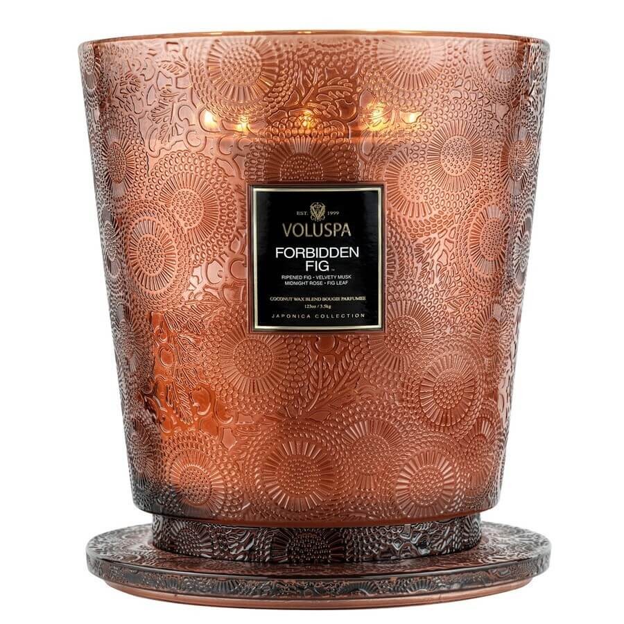 VOLUSPA - Forbidden Fig 5 Wick Hearth Candle - 