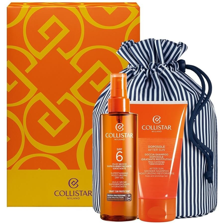 Collistar - Sun Supertanning Moisturizing Dry Oil SPF6 Set - 