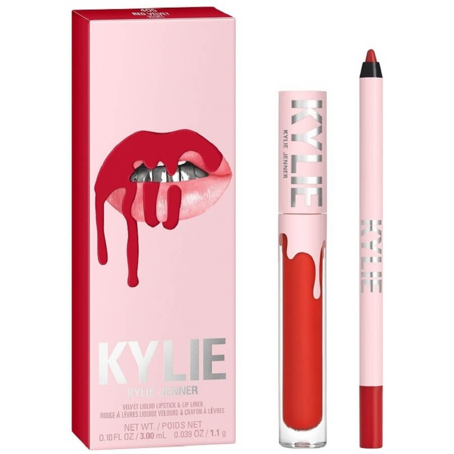 KYLIE COSMETICS - Velvet Lip Set - 405 - Red Velvet