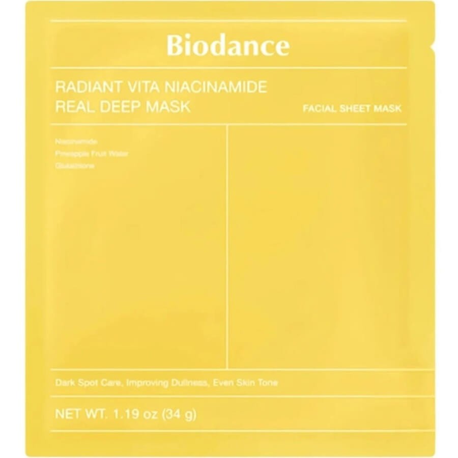 Biodance - Radiant Vita Niacinamide Real Deep Mask - 