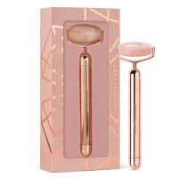 Crystallove Vibrating Rose Quartz Roller