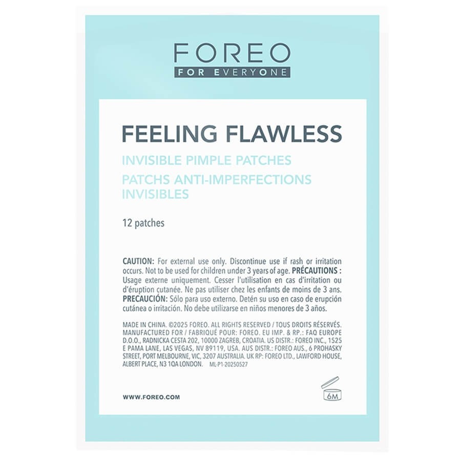 Foreo - For EveryOne Feeling Flawless Invisible Pimple Patches - 