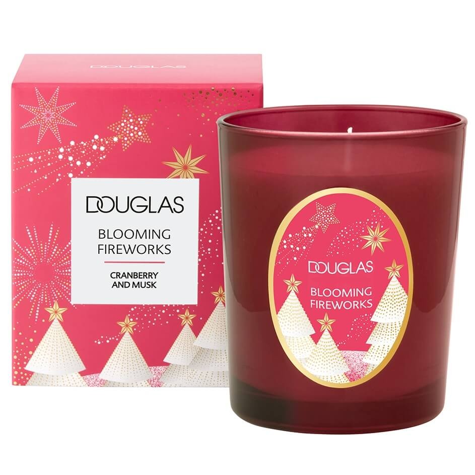 Douglas Collection - Winter Blooming Fireworks Candle Cranberry - 